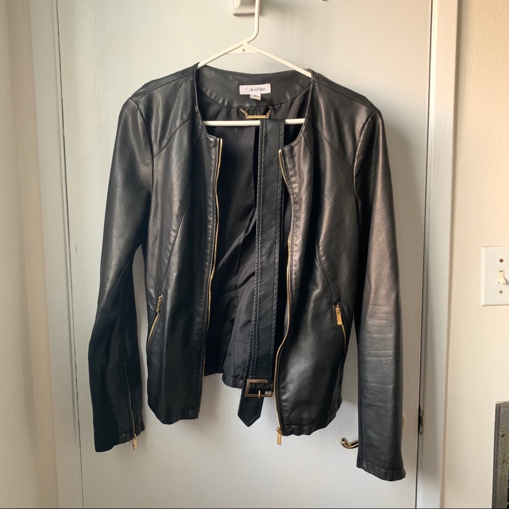 Calvin Klein Leather Jacket